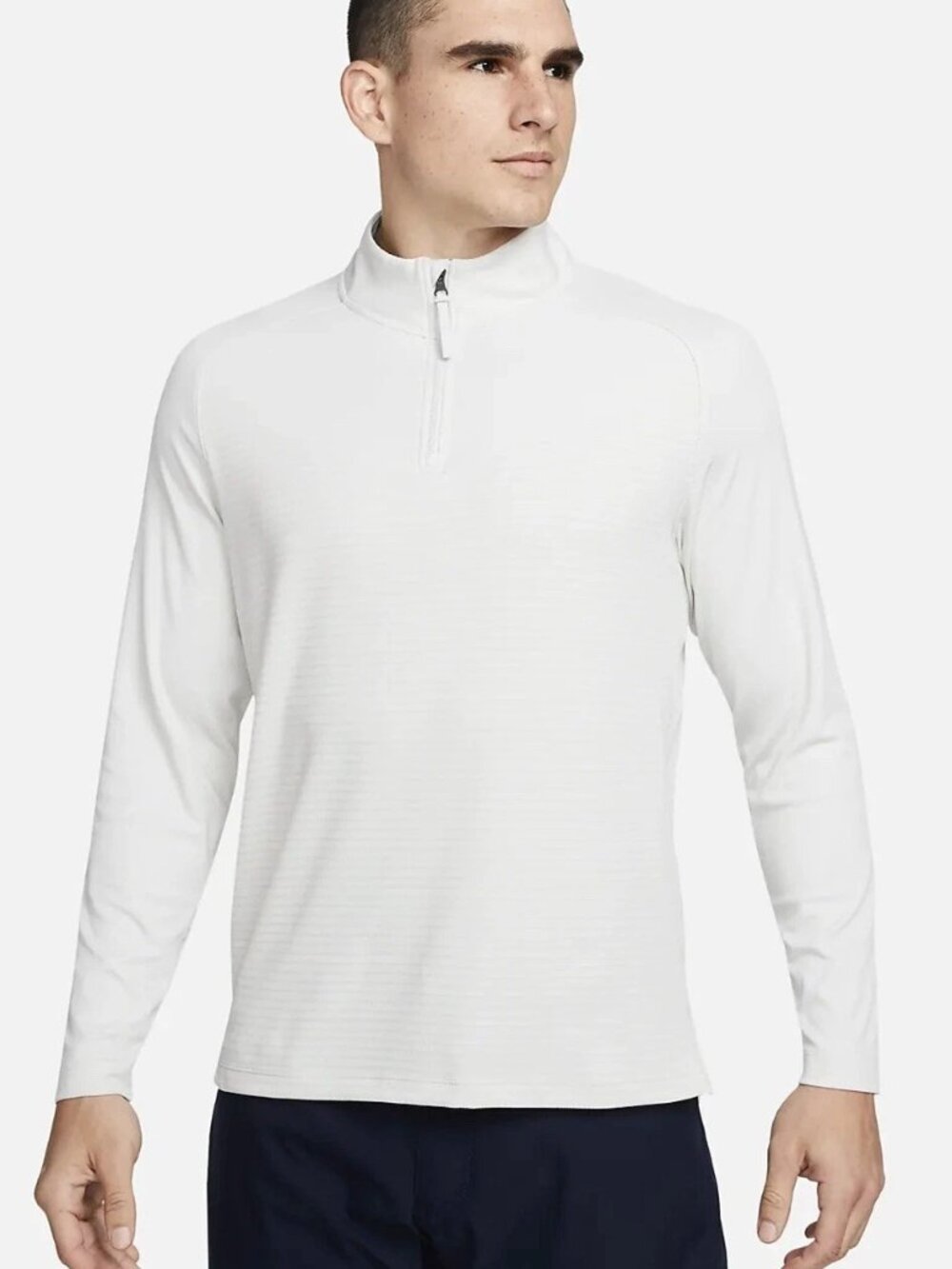 *NWT Nike Men's Dri-FIT ADV Vapor Quarter-Zip Golf Pullover - Grey